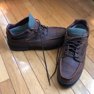 Brown men casual shoes.  Timberland/leather, size 15